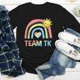 Retro Team TK Back To School Transitional Kindergarten Youth Long Sleeve Tee Retro Team TK Back To School Transitional Kindergarten Youth Long Sleeve Tee