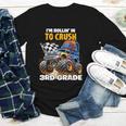 Rollin Crush Monster Truck Back To School 3rd Grade Boys Youth Long Sleeve Tee Rollin Crush Monster Truck Back To School 3rd Grade Boys Youth Long Sleeve Tee