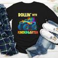 Rollin' Into Kindergarten Monster Car Back To School Boys Youth Long Sleeve Tee Rollin' Into Kindergarten Monster Car Back To School Boys Youth Long Sleeve Tee