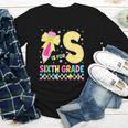 S Is For Sixth Grade Back To School Pencil Bow 6th Grade Kid Youth Long Sleeve Tee S Is For Sixth Grade Back To School Pencil Bow 6th Grade Kid Youth Long Sleeve Tee