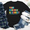 Your Schedule Is Correct Back To School Life Youth Long Sleeve Tee Your Schedule Is Correct Back To School Life Youth Long Sleeve Tee