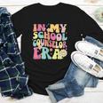 In My School Counselor Era Retro Back To School Counseling Youth Long Sleeve Tee In My School Counselor Era Retro Back To School Counseling Youth Long Sleeve Tee