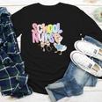 School Nurse Back To School Silly School Nurse Goose Youth Long Sleeve Tee