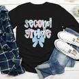 Second Grade Coquette Bow Pencil First Day Back To School Youth Long Sleeve Tee Second Grade Coquette Bow Pencil First Day Back To School Youth Long Sleeve Tee