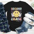Second Grade Vibes Smile Face 2nd Grade Team Back To School Youth Long Sleeve Tee Second Grade Vibes Smile Face 2nd Grade Team Back To School Youth Long Sleeve Tee