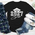 Senior Class Of 2027 Back To School Graduate Senior Year 27 Youth Long Sleeve Tee