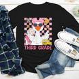 Silly Goose Third Grade Grade Back To School Coquette Girly Youth Long Sleeve Tee Silly Goose Third Grade Grade Back To School Coquette Girly Youth Long Sleeve Tee