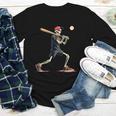 Skeleton Baseball Halloween Costume Men Boys Kids Youth Long Sleeve Tee Skeleton Baseball Halloween Costume Men Boys Kids Youth Long Sleeve Tee