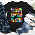 So Long Summer Welcome School Back To School Academic Year Youth Long Sleeve Tee
