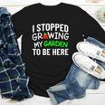 I Stopped Growing My Garden Back To School Gamer Tee Youth Long Sleeve Tee