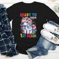 Student Unicorn Ready Back To School Crush 1st Grade Girls Youth Long Sleeve Tee Student Unicorn Ready Back To School Crush 1st Grade Girls Youth Long Sleeve Tee