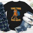 Tung Tung Sahur First Grade Italian Brainrot Back To School Youth Long Sleeve Tee