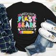 Watch Out First Grade Here I Come Back To School Boy Kids Youth Long Sleeve Tee