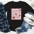 Women Occupational Therapy Cute Strawberry OT Back To School Youth Long Sleeve Tee
