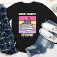 World's Okayest Student Fun Back To School & New Term Youth Long Sleeve Tee