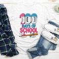 100 Days Of School Baseball Drip Bat 100th Day Of School Boy Youth Long Sleeve Tee