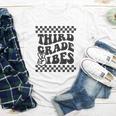 1st Day Of 3rd Grade Vibes Retro Girls Back To School Boys Youth Long Sleeve Tee