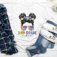 2nd Grade Vibes Messy Hair Bun Girl Back To School First Day Youth Long Sleeve Tee 2nd Grade Vibes Messy Hair Bun Girl Back To School First Day Youth Long Sleeve Tee