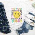5th Grade Vibes Girls Smile Face Back To School Fifth Grade Youth Long Sleeve Tee