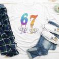 67 Meme Baseball Kids Girls Humor Number 6 7 Youth Long Sleeve Tee 67 Meme Baseball Kids Girls Humor Number 6 7 Youth Long Sleeve Tee