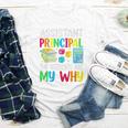 Back To School Assistant Principal The Students Are My Why Premium Tri-Blend Youth Long Sleeve Tee Back To School Assistant Principal The Students Are My Why Premium Tri-Blend Youth Long Sleeve Tee