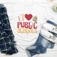 Back To School Education I Love Public Schools Youth Long Sleeve Tee Back To School Education I Love Public Schools Youth Long Sleeve Tee