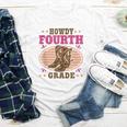 Back To School Howdy Fourth Grade Girls Youth Long Sleeve Tee