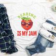 Back To School Reading Is My Jam School Librarian Premium Tri-Blend Youth Long Sleeve Tee Back To School Reading Is My Jam School Librarian Premium Tri-Blend Youth Long Sleeve Tee