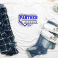 Blue Panther Baseball Home Plate Game Day Mascot Panther Youth Long Sleeve Tee