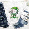 Boys St Patrick’s Day Baseball Drip Ice Cream Apparel Youth Youth Long Sleeve Tee