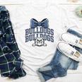 Bulldogs Mascot Team Spirit Sports Fan Back To School Youth Long Sleeve Tee