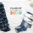 Class Of 2039 Grow With Me Back To School Graduation Youth Long Sleeve Tee