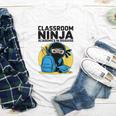 Classroom Ninja Academics In Disguise Back To School Student Youth Long Sleeve Tee Classroom Ninja Academics In Disguise Back To School Student Youth Long Sleeve Tee