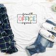 Cute Front Office Squad Secretary Admin Back To School Women Youth Long Sleeve Tee Cute Front Office Squad Secretary Admin Back To School Women Youth Long Sleeve Tee