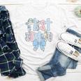 First Grade Coquette Bow Pencil First Day Back To School Performance Youth Long Sleeve Tee First Grade Coquette Bow Pencil First Day Back To School Performance Youth Long Sleeve Tee