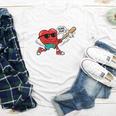 Heart Valentines Day Baseball Men Boys Kids Teens Youth Long Sleeve Tee