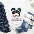 Hello Kindergarten Shirt Messy Bun Tie Dye Back To School Youth Long Sleeve Tee Hello Kindergarten Shirt Messy Bun Tie Dye Back To School Youth Long Sleeve Tee