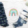 Hello Nursery Pencil Rainbow Back To School Boys Girls Premium Tri-Blend Youth Long Sleeve Tee