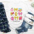 Hello Sixth 6th Grade Back To School Coquette Bow Girls Youth Long Sleeve Tee