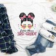 Little Miss 3rd Grade Messy Bun Back To School Youth Long Sleeve Tee Little Miss 3rd Grade Messy Bun Back To School Youth Long Sleeve Tee