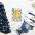 Peace Love 6th Grade Smile Face Back To School Sixth Grade Youth Long Sleeve Tee