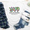 Peace Love Preschool First Day Of Preschool Back To School Youth Long Sleeve Tee