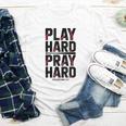 Play Hard Pray Hard Youth Boy Christian Baseball Jesus Youth Long Sleeve Tee Play Hard Pray Hard Youth Boy Christian Baseball Jesus Youth Long Sleeve Tee