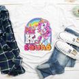 Pre-K Squad Flossing Unicorn Back To School Girls Premium Tri-Blend Youth Long Sleeve Tee