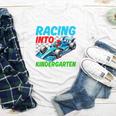 Racing Into Kindergarten Race Car Driver Back To School Performance Youth Long Sleeve Tee Racing Into Kindergarten Race Car Driver Back To School Performance Youth Long Sleeve Tee