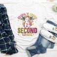Ready To Crush Second 2nd Grade Back To School Unicorn Kids Performance Youth Long Sleeve Tee Ready To Crush Second 2nd Grade Back To School Unicorn Kids Performance Youth Long Sleeve Tee