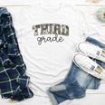Retro Third Grade Old Camo Back To School Girl Boy 3rd Grade Youth Long Sleeve Tee