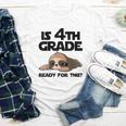 Sloth Is 4th Grade Ready For This Back To School Youth Long Sleeve Tee Sloth Is 4th Grade Ready For This Back To School Youth Long Sleeve Tee