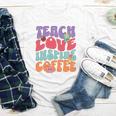 Teach Love Inspire Coffee Cute Teaching Quote Back To School Youth Long Sleeve Tee Teach Love Inspire Coffee Cute Teaching Quote Back To School Youth Long Sleeve Tee