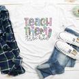 Teach Them To Be Kind Leopard Kindergarten Back To School Youth Long Sleeve Tee Teach Them To Be Kind Leopard Kindergarten Back To School Youth Long Sleeve Tee